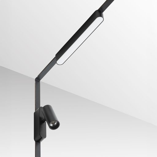RENDL R14317 LOKI LED Ultra-thin sínes rendszerek, VEGA spotlámpa fekete