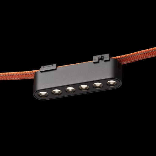 OXANA 11 pro systém VEGA/WAVE černá  24= LED 6W 24°  3000K 4000K 5700K