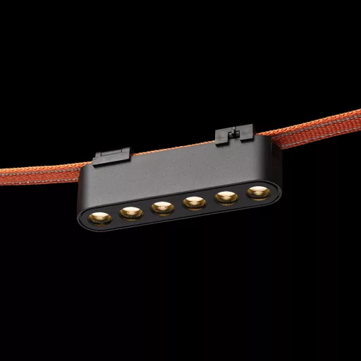 OXANA 11 pro systém VEGA/WAVE černá  24= LED 6W 24°  3000K 4000K 5700K