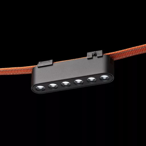 OXANA 11 pro systém VEGA/WAVE černá  24= LED 6W 24°  3000K 4000K 5700K