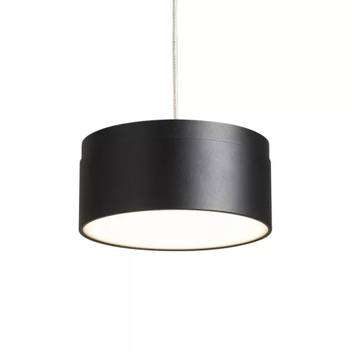 SFERA DIMM závěsná černá 230V LED 15+9W 3000K