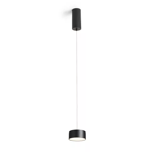 SFERA DIMM závěsná černá 230V LED 15+9W 3000K