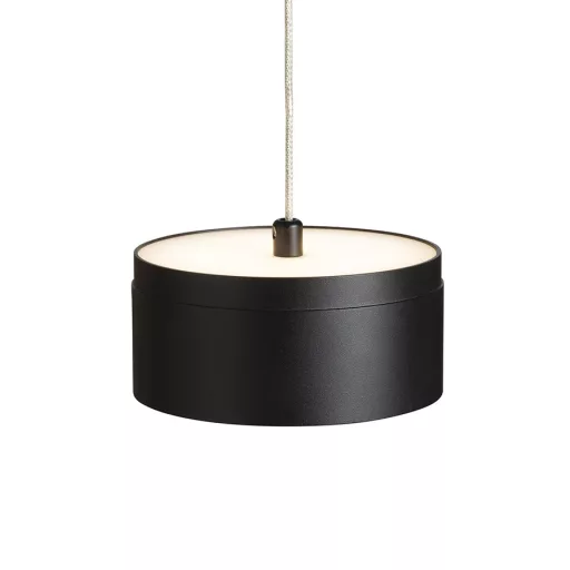 SFERA DIMM závěsná černá 230V LED 15+9W 3000K