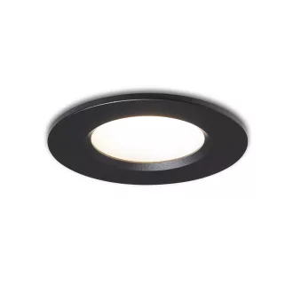 NONO DIMM süllyesztett lámpa fekete 230V LED 7W IP65 3000K