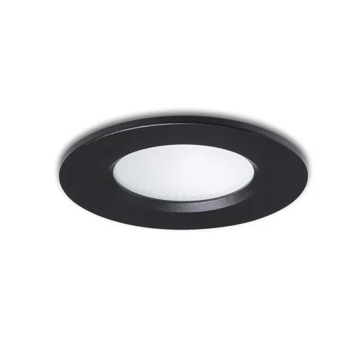 NONO DIMM süllyesztett lámpa fekete 230V LED 7W IP65 3000K