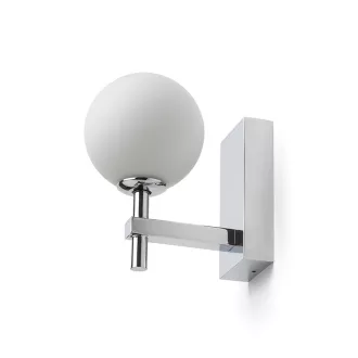 PEGGY fali lámpa króm/opálüveg 230V LED G9 6W IP44