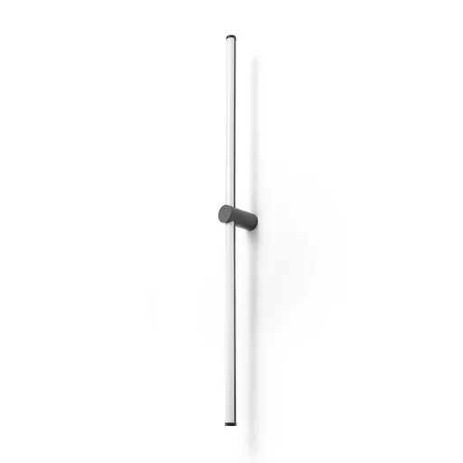 CLARIS 120 felületre szerelhető fekete opálakril 230V LED 2x12W 3000K