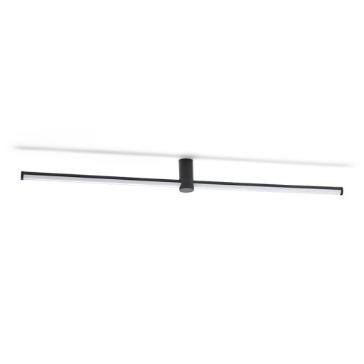 RENDL R14412 CLARIS LED fali lámpa, hosszanti fekete opálakril