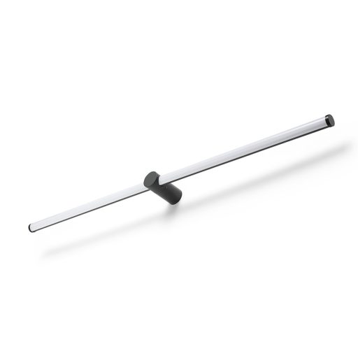 RENDL R14412 CLARIS LED fali lámpa, hosszanti fekete opálakril