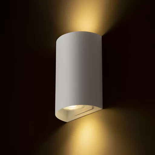 CAPRI R fali lámpa fehér  230V LED GU10 2x9W