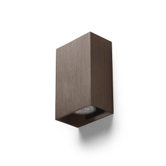   RENDL R14418 CAPRI fali lámpa, fel - le világítás csiszolt bronz