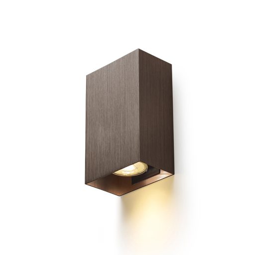 RENDL R14418 CAPRI fali lámpa, fel - le világítás csiszolt bronz