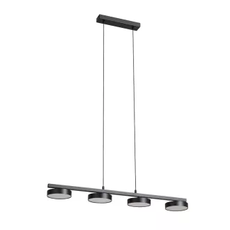 ARETHA IV závěsná černá 230V LED 4x12W 3000K