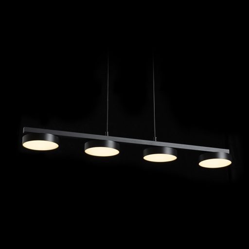 RENDL R14424 ARETHA LED függőlámpatest, többágú fekete