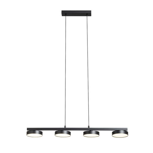 RENDL R14424 ARETHA LED függőlámpatest, többágú fekete
