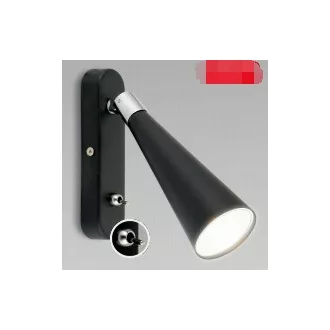 ALEXIS nástěnná bílá/černá 230V LED GU10 5W