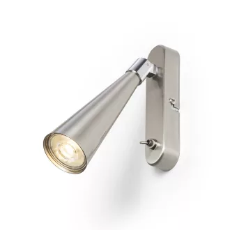 ALEXIS nástěnná matný nikl 230V LED GU10 5W