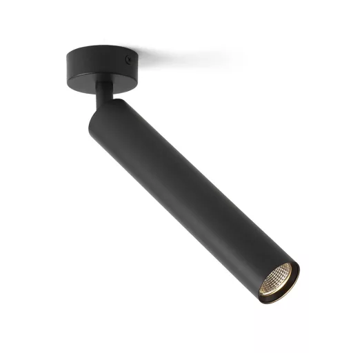 DARRIN R přisazená černá 230V LED 6W 24° 3000K