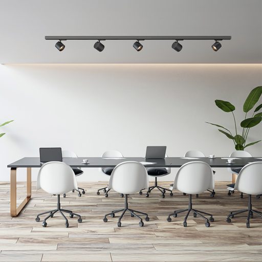 RENDL R14483 IRIS LED Háromáramkörös rendszerek, 3Á spotlámpa fekete