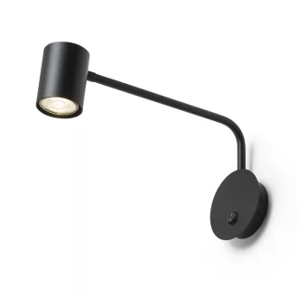 FILIP s ramenem černá 230V LED GU10 5W