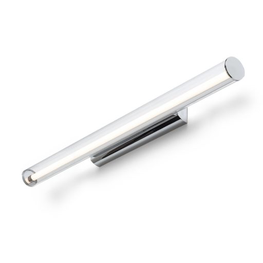 RENDL R14490 RIVIER LED fali lámpa, hosszanti króm/átlátszó akril