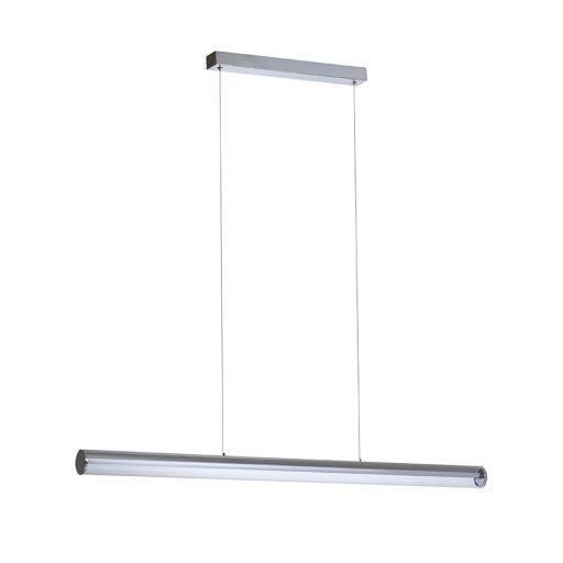 RENDL R14493 RIVIER LED függőlámpatest, hosszanti króm/átlátszó akril