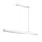 RENDL R14494 RIVIER LED függőlámpatest, hosszanti króm/opálakril