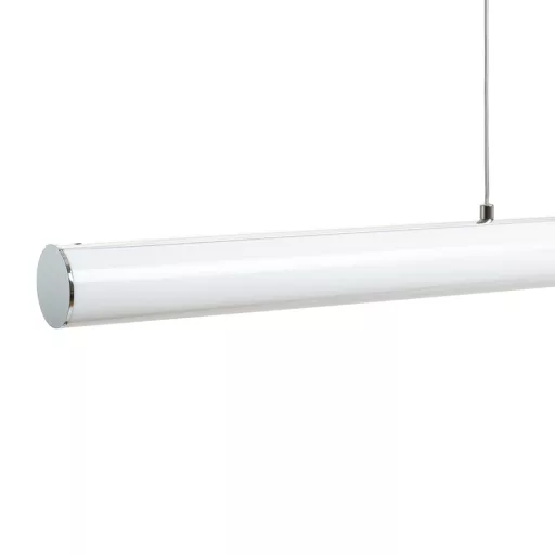 RIVIER LED I závěsná chrom/mléčný akryl 230V LED 24W 3000K