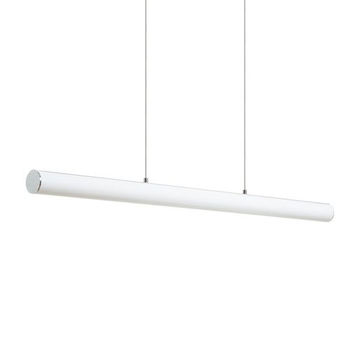 RENDL R14494 RIVIER LED függőlámpatest, hosszanti króm/opálakril