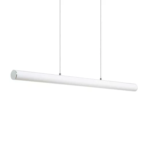 RIVIER LED I závěsná chrom/mléčný akryl 230V LED 24W 3000K