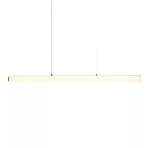 RIVIER LED I závěsná chrom/mléčný akryl 230V LED 24W 3000K