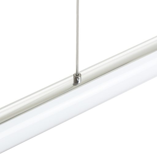 RENDL R14494 RIVIER LED függőlámpatest, hosszanti króm/opálakril