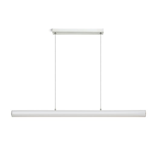 RENDL R14494 RIVIER LED függőlámpatest, hosszanti króm/opálakril