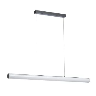  RIVIER LED I závěsná černá/mléčný akryl 230V LED 24W 3000K