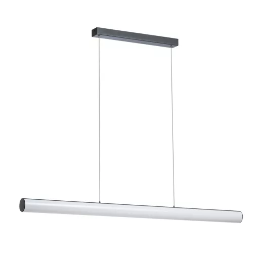 RIVIER LED I závěsná černá/mléčný akryl 230V LED 24W 3000K