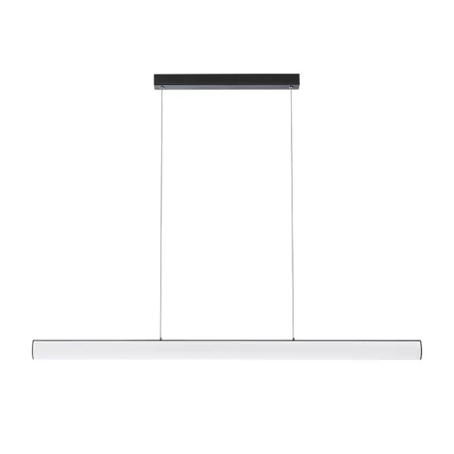 RIVIER LED I závěsná černá/mléčný akryl 230V LED 24W 3000K