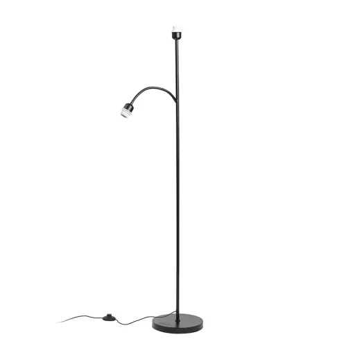 PAMPA stojanový podstavec černá 230V LED E27 11+7W