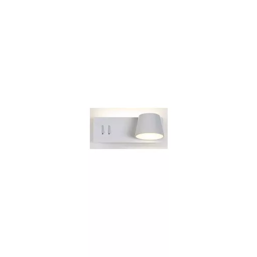 AMADEUS nástěnná s podsvícením bílá 230V LED 4+6W 3000K