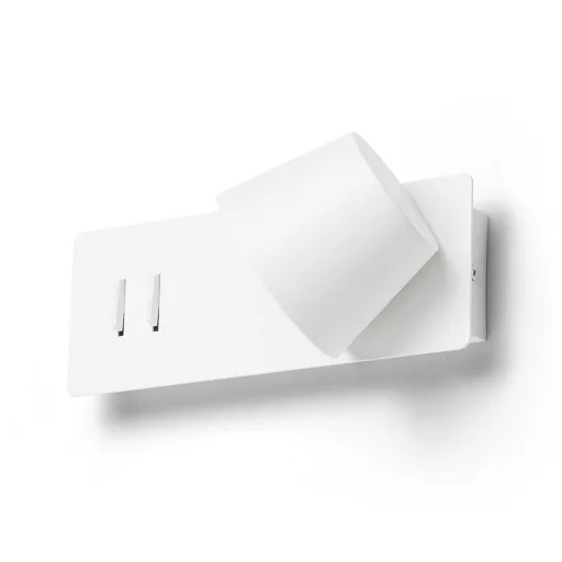 AMADEUS nástěnná s podsvícením bílá 230V LED 4+6W 3000K
