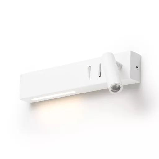 ODEON nástěnná s podsvícením bílá 230V LED 8+3W 30° 3000K