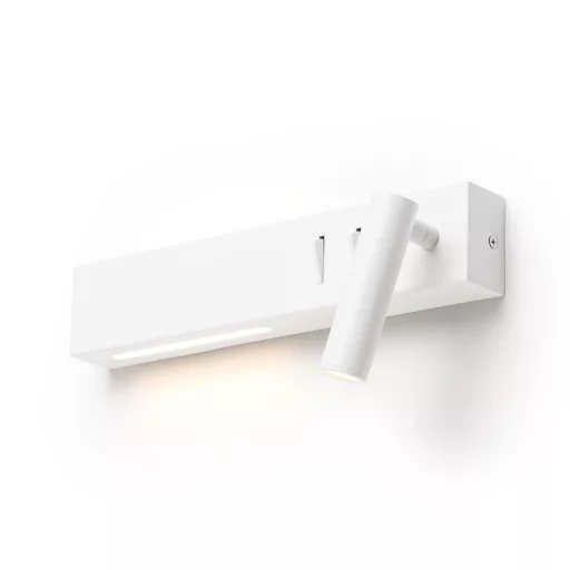 ODEON nástěnná s podsvícením bílá 230V LED 8+3W 30° 3000K
