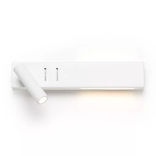 ODEON nástěnná s podsvícením bílá 230V LED 8+3W 30° 3000K
