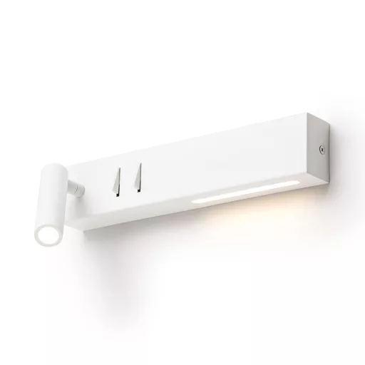 ODEON nástěnná s podsvícením bílá 230V LED 8+3W 30° 3000K