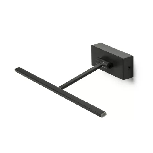 FRESCO 34 fali lámpa fekete  230V LED 6W  3000K
