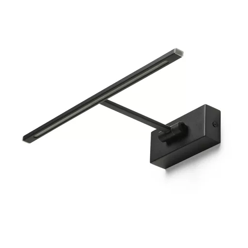 FRESCO 34 fali lámpa fekete  230V LED 6W  3000K