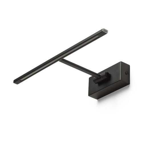 RENDL R14525 FRESCO LED fali lámpa, képmegvilágító fekete
