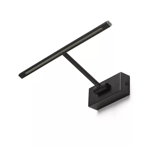 FRESCO 34 fali lámpa fekete  230V LED 6W  3000K