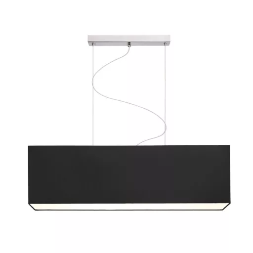 LOPE 80/23 stínidlo Polycotton černá/bílé PVC max. 23W