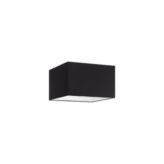   RENDL R14539 TEMPO lámpabúra, univerzális lámpaernyők Polycotton fekete/fehér PVC