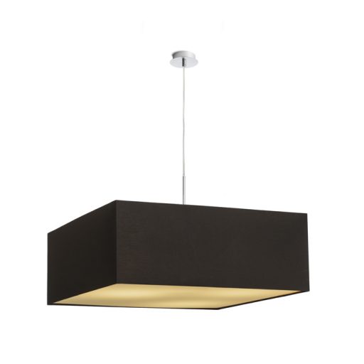 RENDL R14540 TEMPO lámpabúra, univerzális lámpaernyők Polycotton fekete/fehér PVC